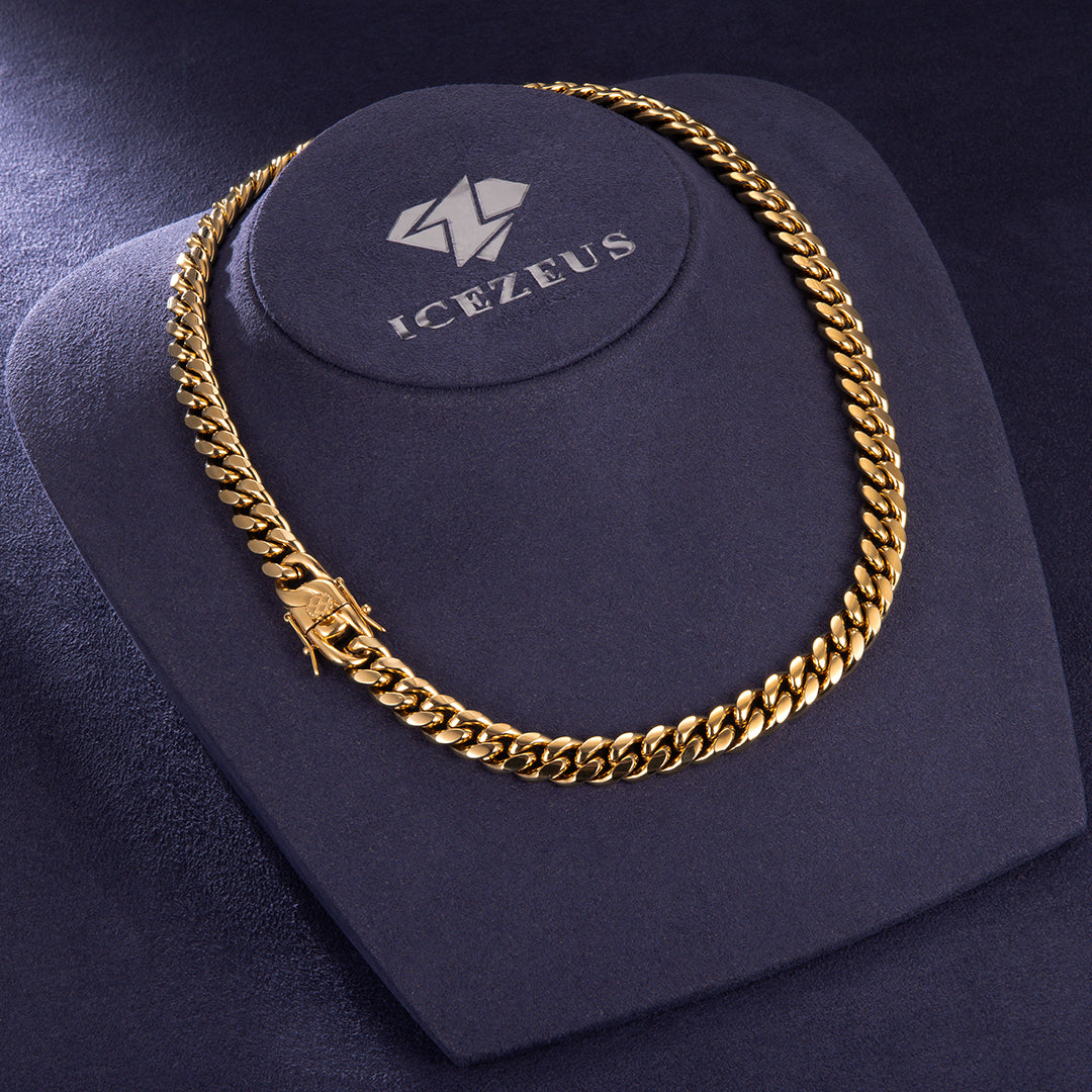 stainless steel miami cuban link chain