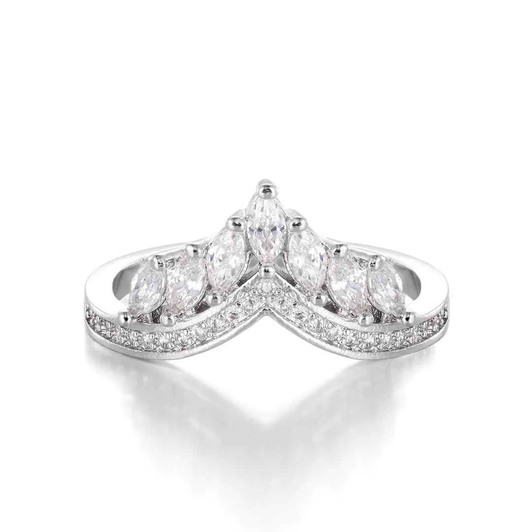 moissanite engagement ring set