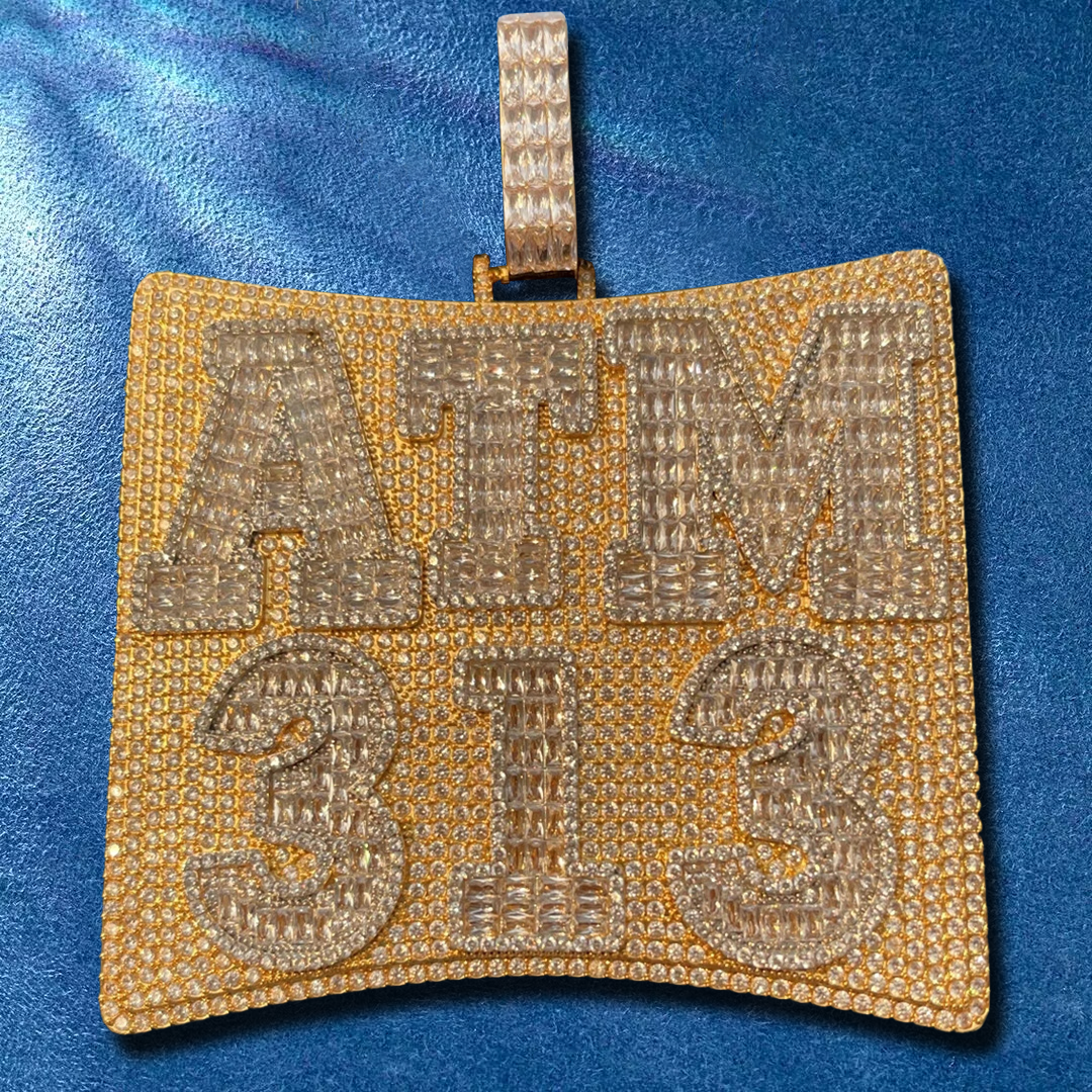 Bling alphabet necklace perfect for layering