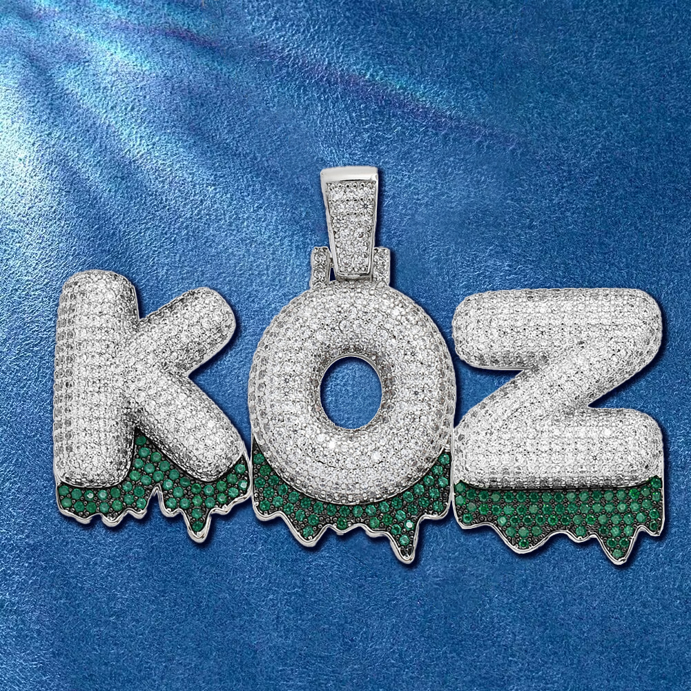 Custom icy necklace for holiday season gift ideas