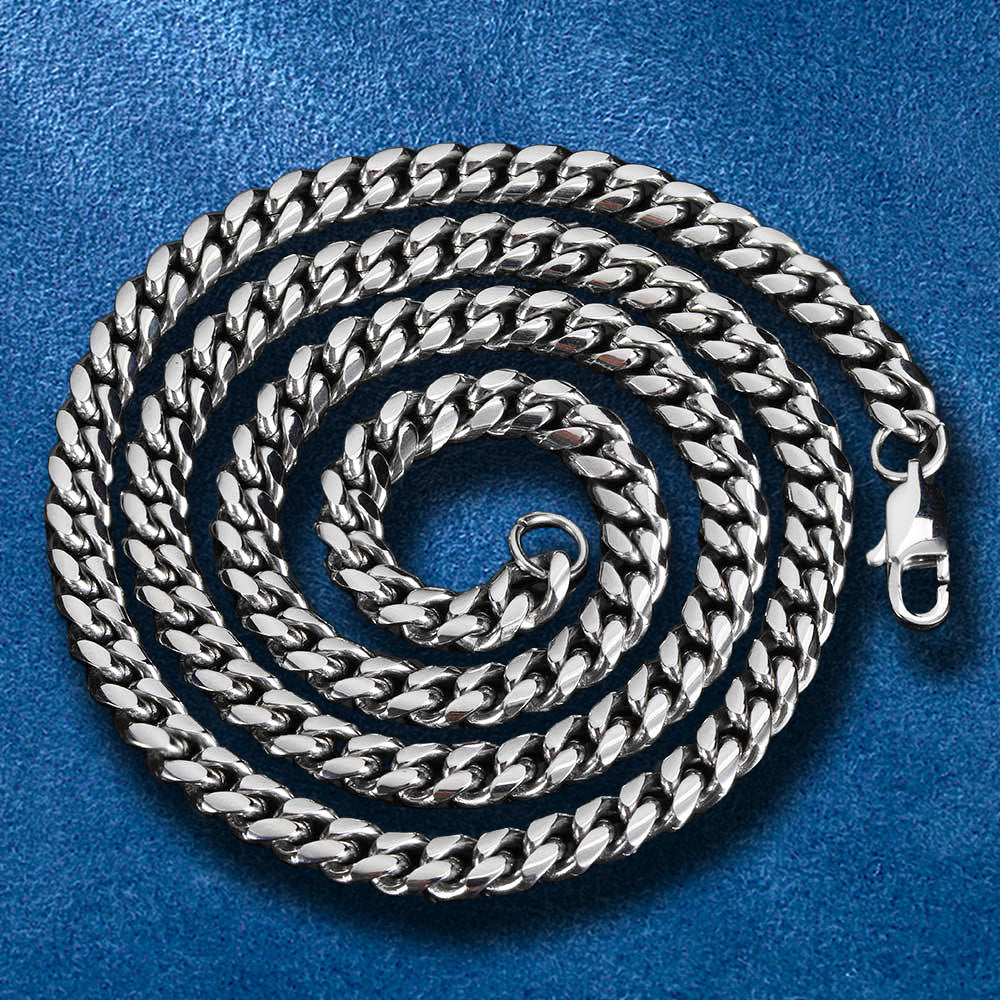 Men's bold Cuban necklace with luxury shine