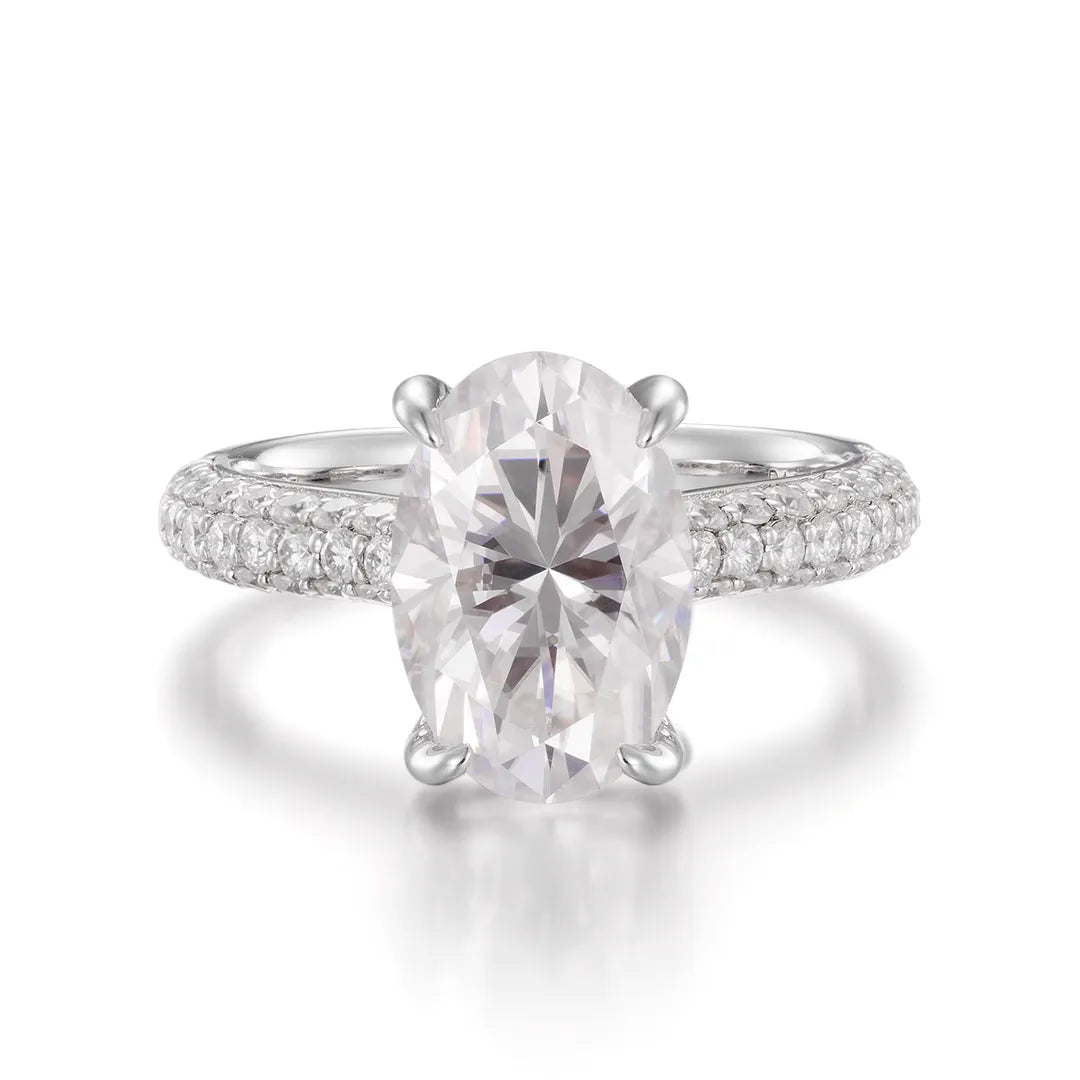 affordable diamond look alike ring