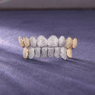 custom top and bottom grillz