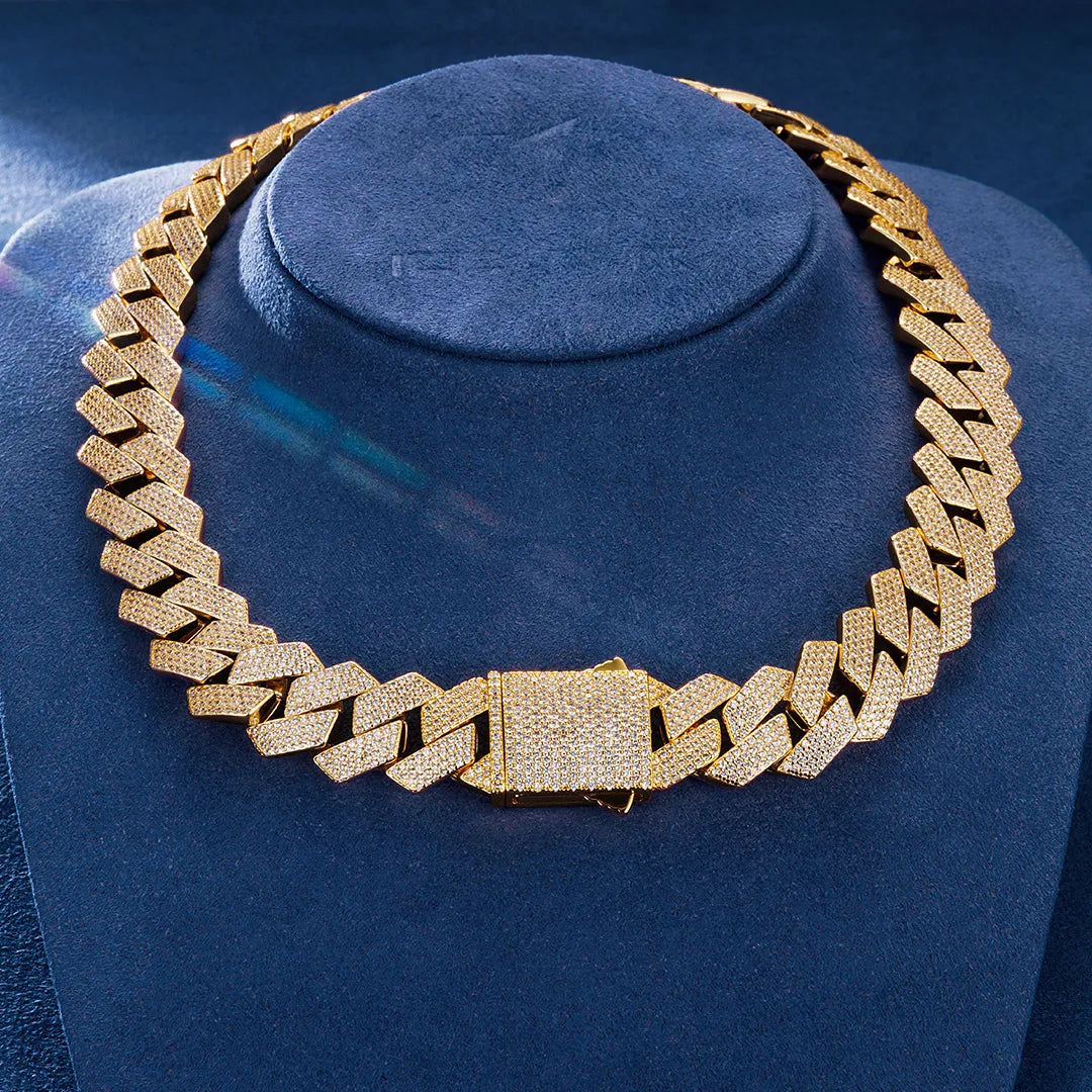 925 sterling silver Cuban chain for hip hop fashion