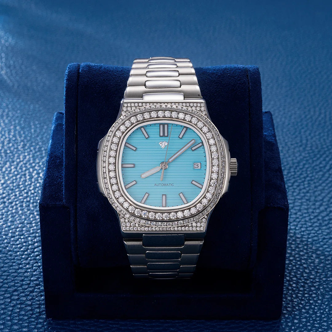 diamond bezel watch for men