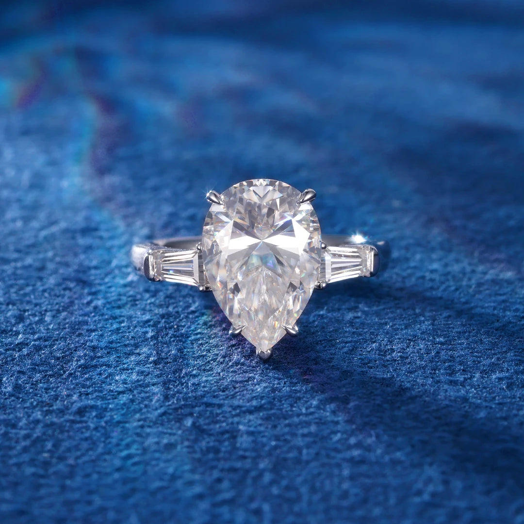 moissanite engagement rings for women