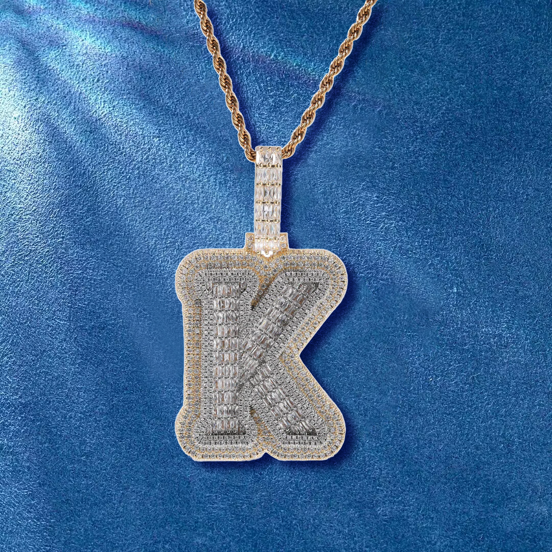 Personalized alphabet pendant for Mother’s Day jewelry
