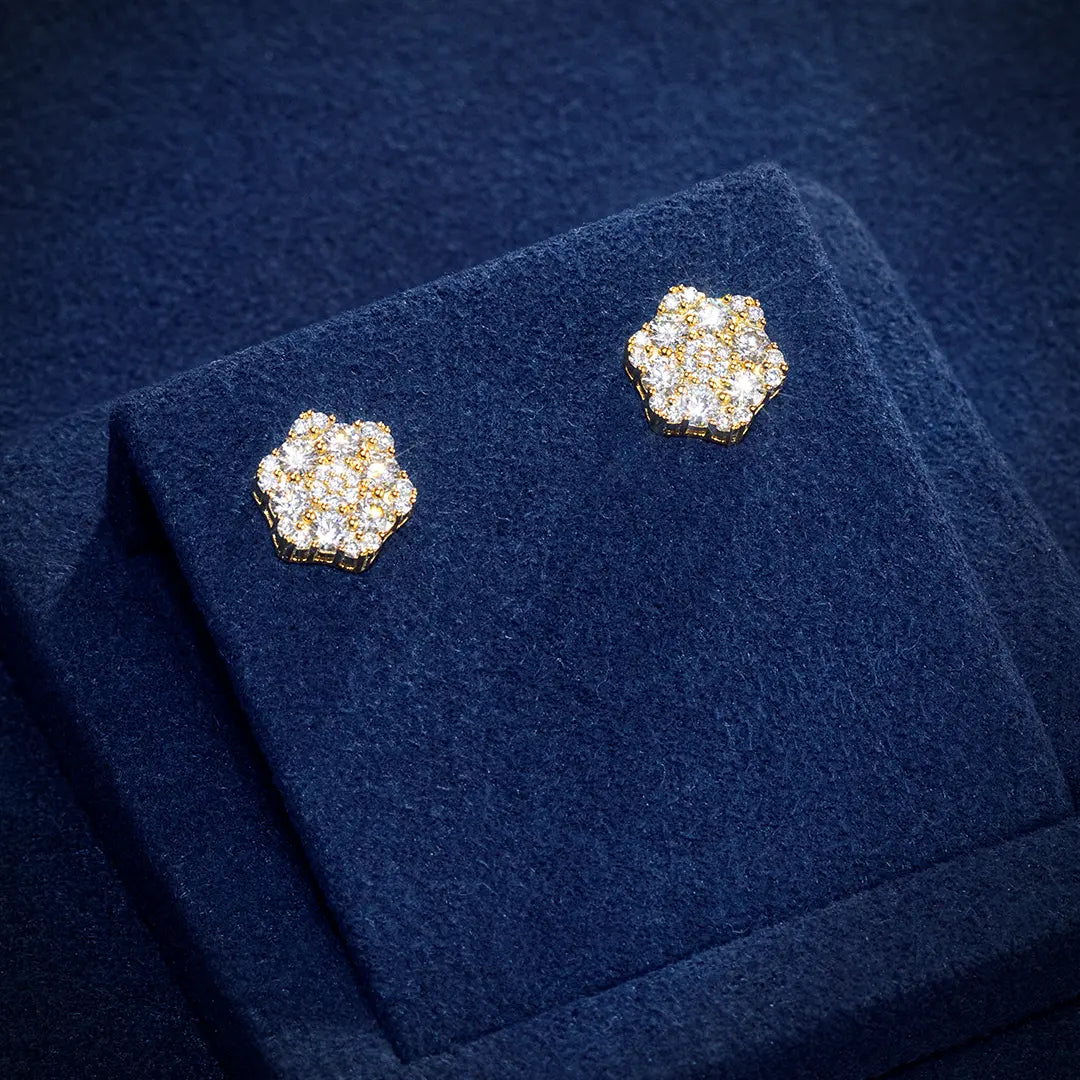 best moissanite earrings for everyday wear