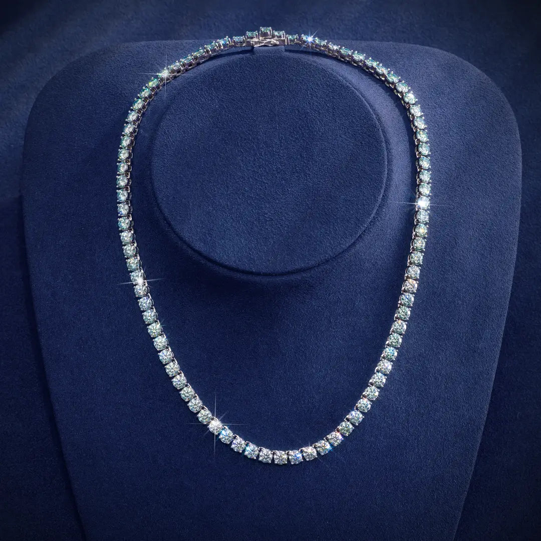 affordable moissanite iced out chains