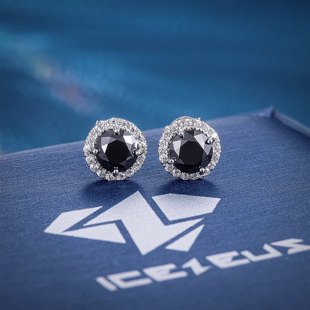 hip-hop hoop earrings for men